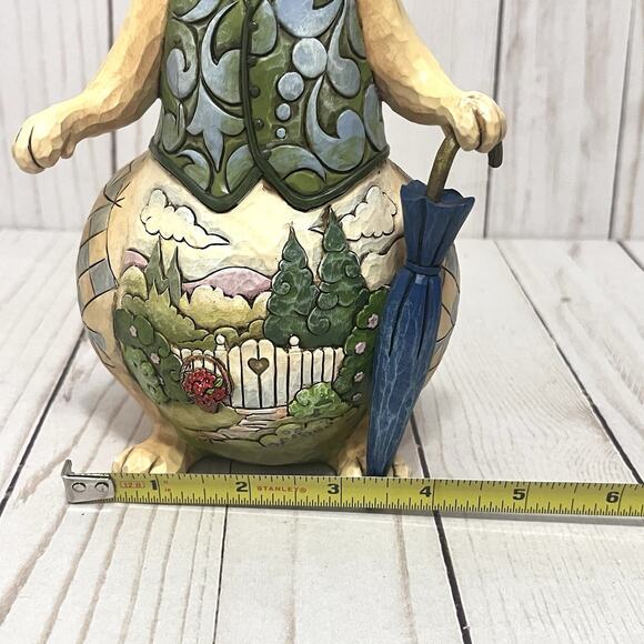 Jim Shore Heartwood Creek Welcome Spring Rabbit Bunny Figurine 2009 4016462 - Picture 11 of 12